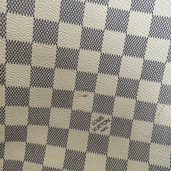 Fashion design Checkered medium women’s hand bag in White and gray - Picture 4 of 7